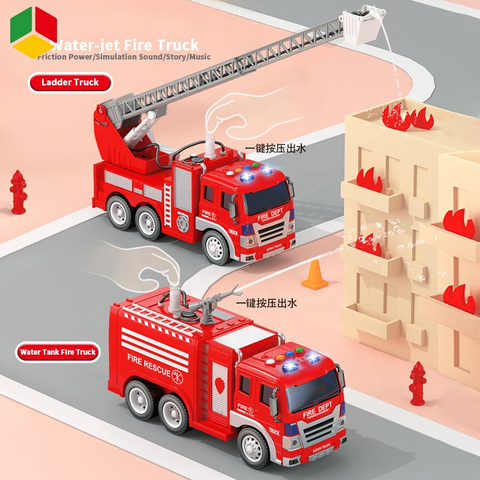 Friction Fire Rescue Truck | LMI-8030-61A