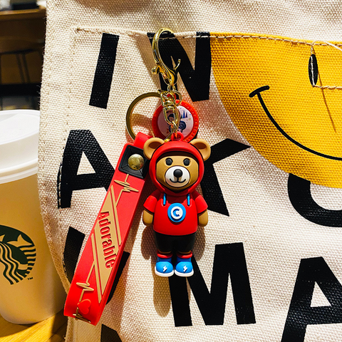 Teddy Bear With Hoodie Keychain | GBR-689