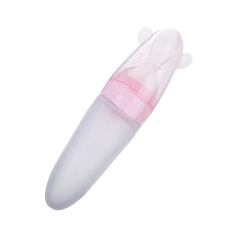 Baby Squeezing Feeding Bottles Rice Paste Bottles Silicone Feeder  | FZ-111C6