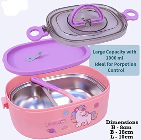 Lunch Box Thermal Stainless Steel 800 ML Insulation Brunch Munch Box | NELB8819