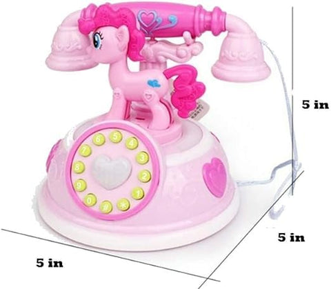 Landline Plastic Telephone Toy | Music & Light | NEDH009-29