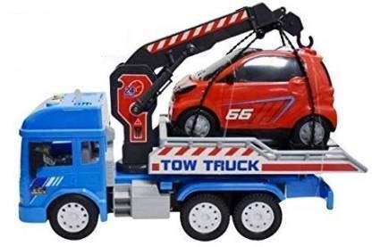 Friction Tow Trucks With Car | LMI-8030-40A
