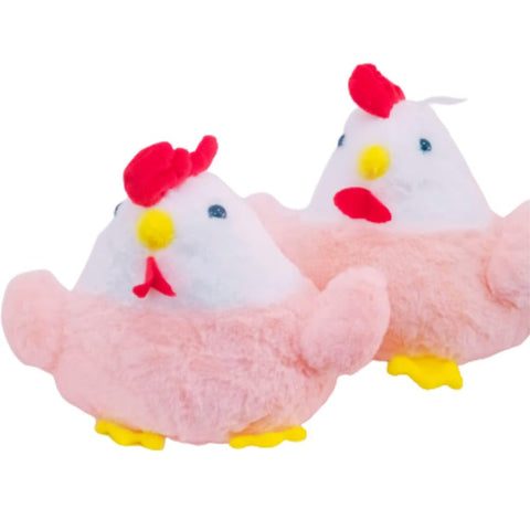 Cute Stuffed Plush Hen & Pink Soft Toy | NXS1720-8CK