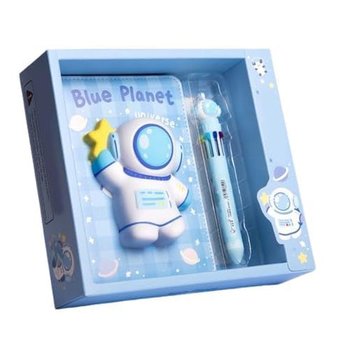 ASTRONAUT NOTEBOOK WITH 10 COLOR PEN | NB-KBX-2090-AT