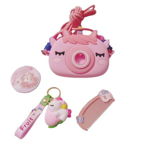 Rabbit Bag with Key Ring, Comb and Mirror | KQ-200SB