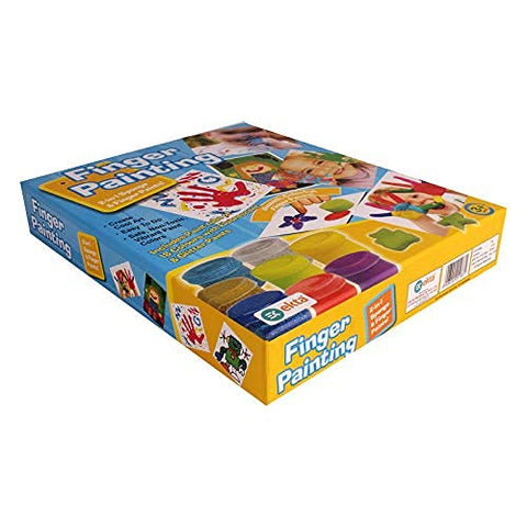 Finger Painting 2 in 1 Sponge & Finger Paints | INT181