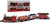 Track & Train Battery with Real Smoke Sound and 3 Carts - Circular Track Diameter 86cm | 19038-3