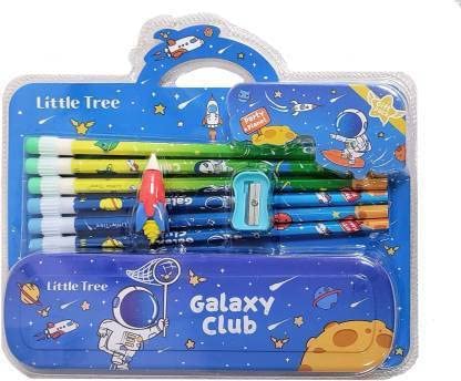 Combo of 4-in-1 Astronaut Space Pencil Box with Pencil | GBT-GP8001-E