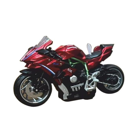 PULL BACK METAL BIKE WITH LIGHT MUSIC | LMI-2045