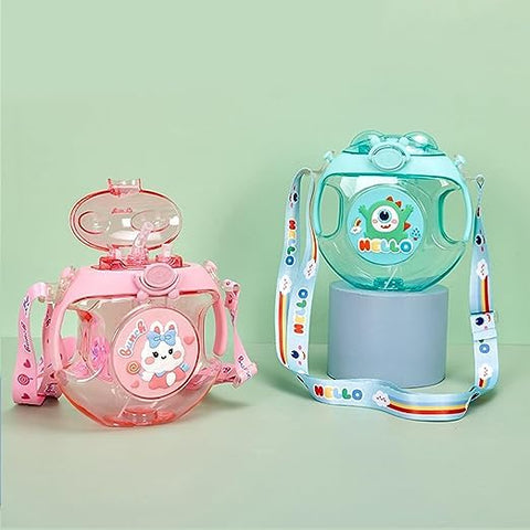 Donut Water Bottle  | GBT-3138| 450 ML ( COLOR MAY VERY )