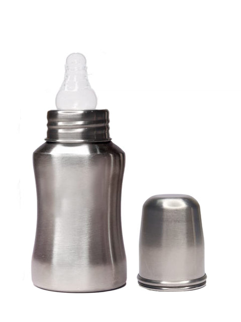 Thermal Insulation Stainless Steel Baby Feeding Bottle | 140ml | AVS-3201