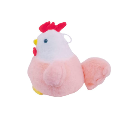 Cute Stuffed Plush Hen & Pink Soft Toy | NXS1720-8CK