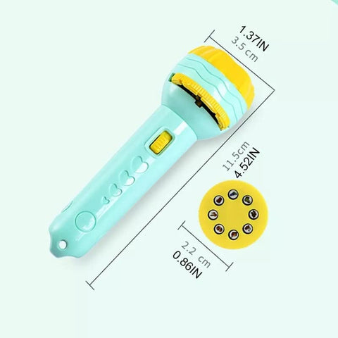3 Slides, 24 Patterns Projector Flashlight Torch | LO8811ABC