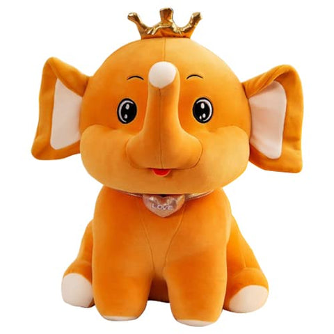 Cute Crown Elephant Plush Toy |  TDNX062307