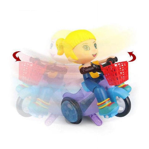 Electric Tricycle Toys 360 Degree Rotating Stunt Bicycle | NEYJ3023