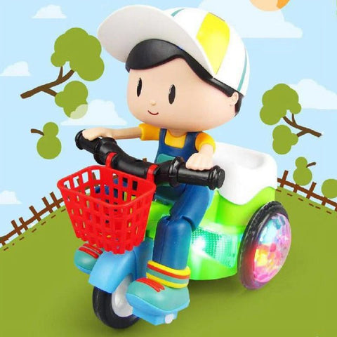 Electric Tricycle Toys 360 Degree Rotating Stunt Bicycle | NEYJ3023