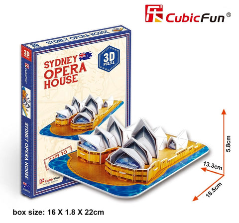 Sydney Opera House 3D Puzzle 30 Pcs | INT451