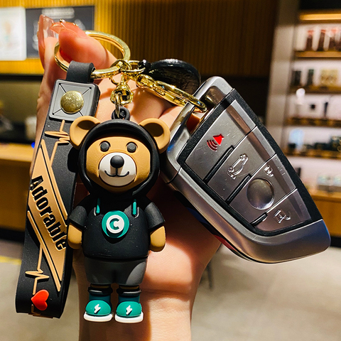 Teddy Bear With Hoodie Keychain | GBR-689