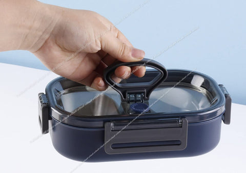 Lunch Box for School Kids – Cute Lunch Box with Spoon, Compartment Lunch Box | GBR-348