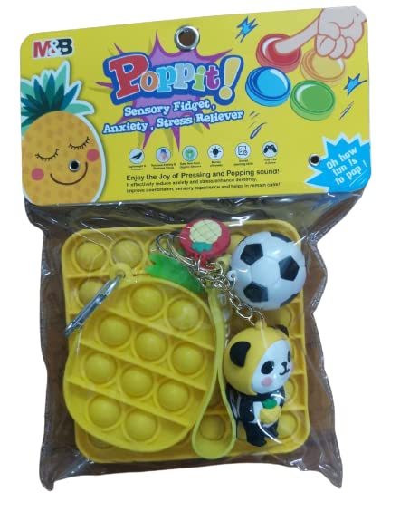 Pop Bubble Fidget Sensory Toy | (Pineapple 2 in 1) | MB-0310