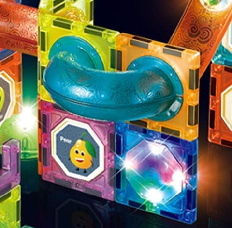 Light Magnetic Tiles 49 Pcs - Building Blocks | NE230049