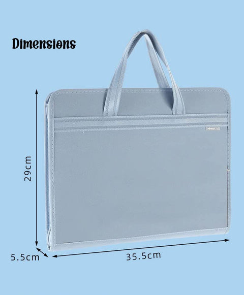 Portable 13 Pockets Expandable File Folders | F6120A | Color may very