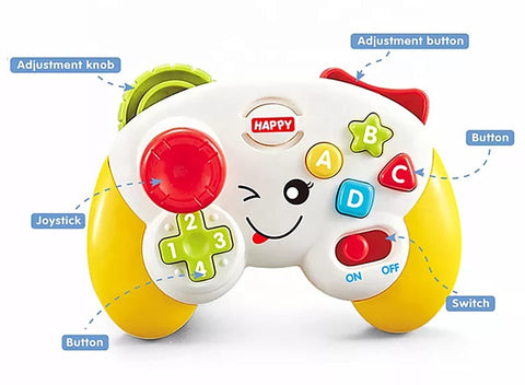 Laugh & Learn Colorful Game & Learn Remote Controller & Toy Mobile Phone | QE-366-054