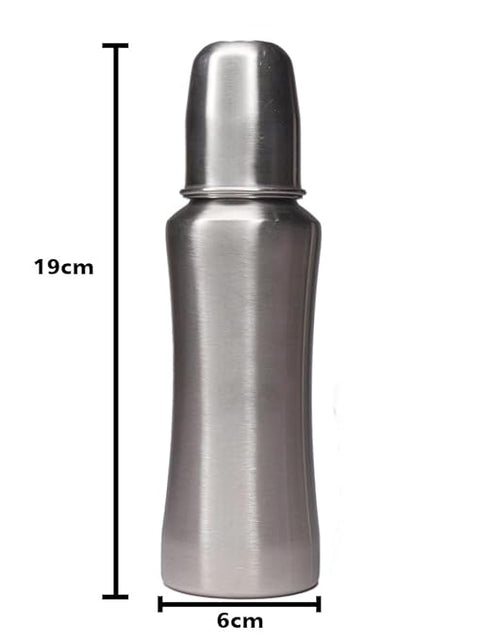 Thermal Insulation Stainless Steel Baby Feeding Bottle | 240ml | AVS-3203