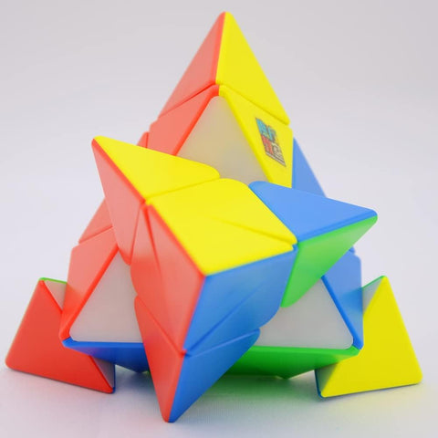 Pyramid 3x3 Magnetic Stickerless Speed Magic Cube | LM-F014