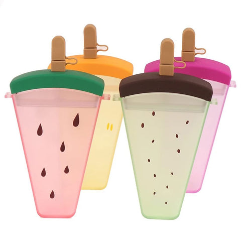 Cute Qurky Fruit Popsicle Shaped Water Bottle | 320 ML | GBT-321