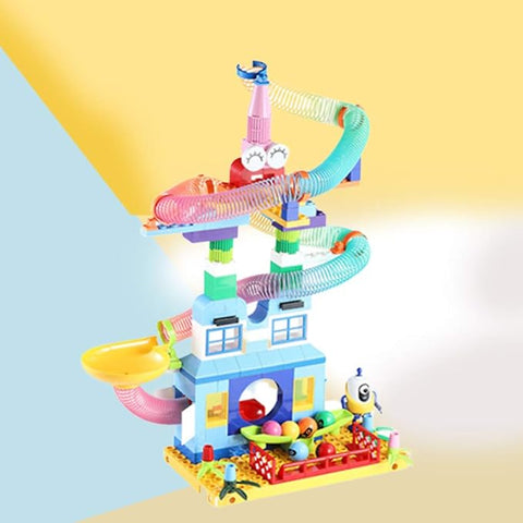 RAINBOW ROLLING FUNLAND BLOCKS 203PC | 202102