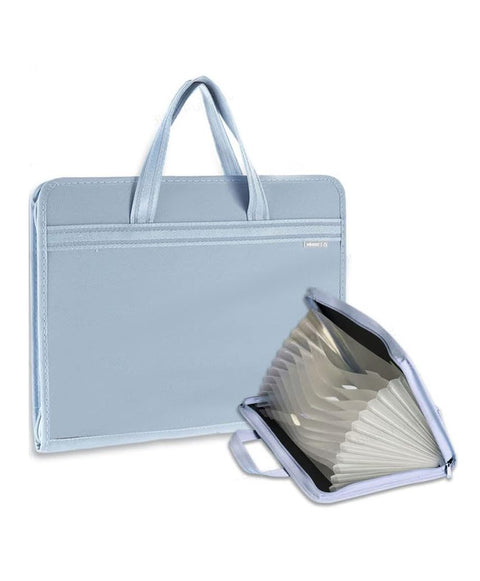 Portable 13 Pockets Expandable File Folders | F6120A | Color may very