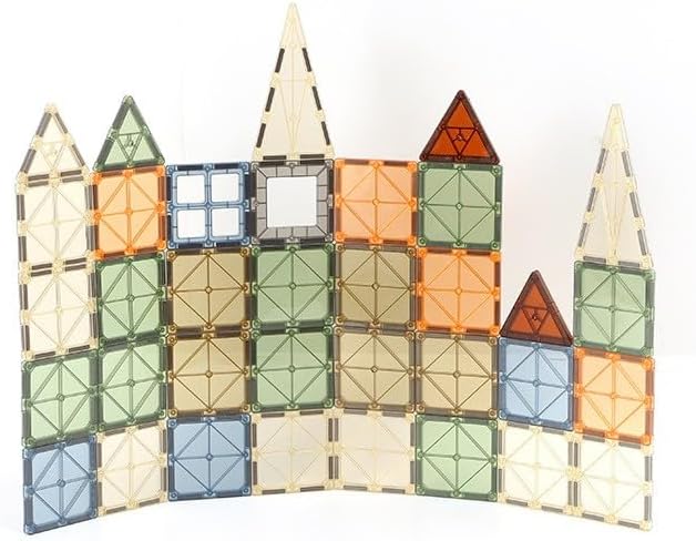 Magnetic Tiles 55 Pcs Magnet Building Blocks Educational (55 PCS) | NE ...
