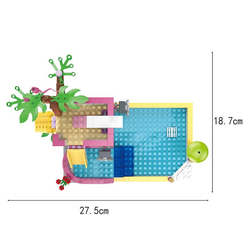 SWIMMING POOL BRICK BLOCK (302 pc) | NE4514