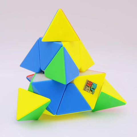 Pyramid 3x3 Magnetic Stickerless Speed Magic Cube | LM-F014