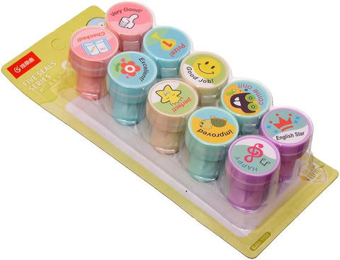 Emogi shapes Pack set of 10 pcs Stamps | DJ03-0025