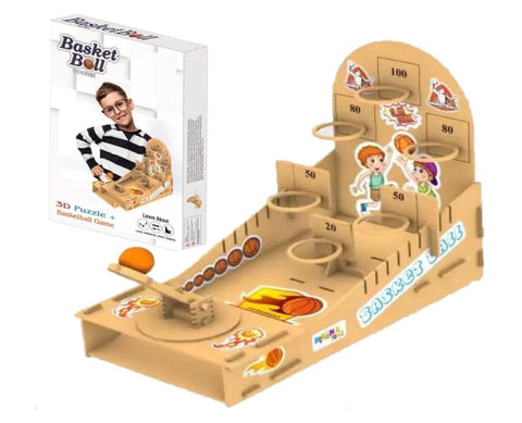 Wooden Basket Ball Puzzles Toy | NN112(44)