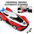 eformation car & Plane Multi Color (Deformation 360 Degree Rotating Light Music car) | NEHG890