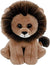 Soft Toy Lion with Glittering Eyes 23 cm | TDNX062312