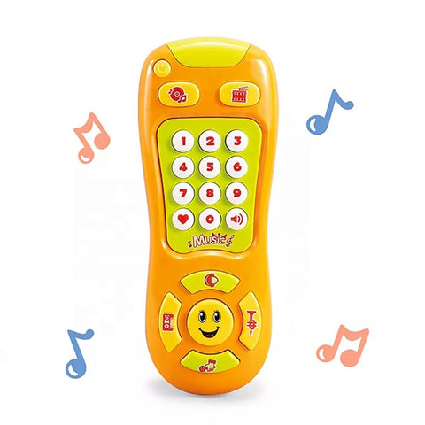 Laugh & Learn Colorful Game & Learn Remote Controller & Toy Mobile Phone | QE-366-054