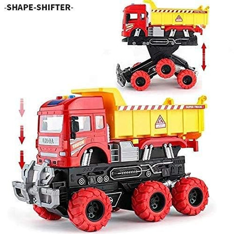 Truck with Friction Powered Wheel Sound and Light Effect | LMI-8030-77A