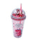 Plastic Sipper Tumbler with Straw for Water and Soft Drinks | GBT-183 | NOTE : COLOR AND DESIGN MAY VERY