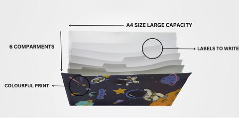 Cartoon Printed File Storage Folder | KQ-9101