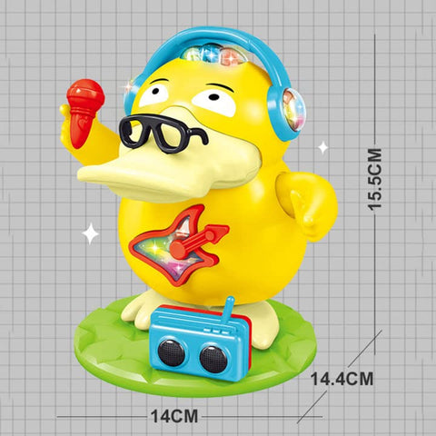 The Electric Duck Music Box with Swing And Lighting | ZR177-1