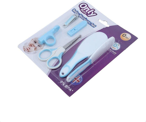 manicure set with a scissor, nail clipper, hair brush and comb | A-TZ-1