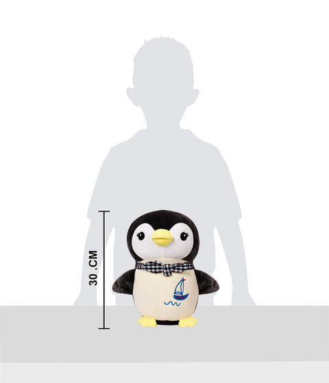 Cute Snow Fur Rainbow Penguin Soft Toy | NXS302-30