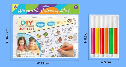 DIY COLOURING ALPHABET | WC-01