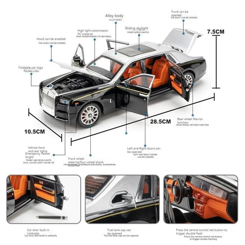 Rolls-Royce DieCast Pull Back Car | LMI-CZ1802B