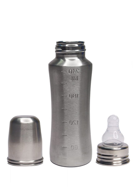 Thermal Insulation Stainless Steel Baby Feeding Bottle | 240ml | AVS-3203