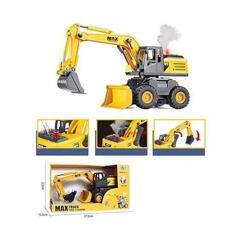 FRI 2IN 1 JCB WITH LIGHT MUSIC WITH SMOKE | LMI-8151-1